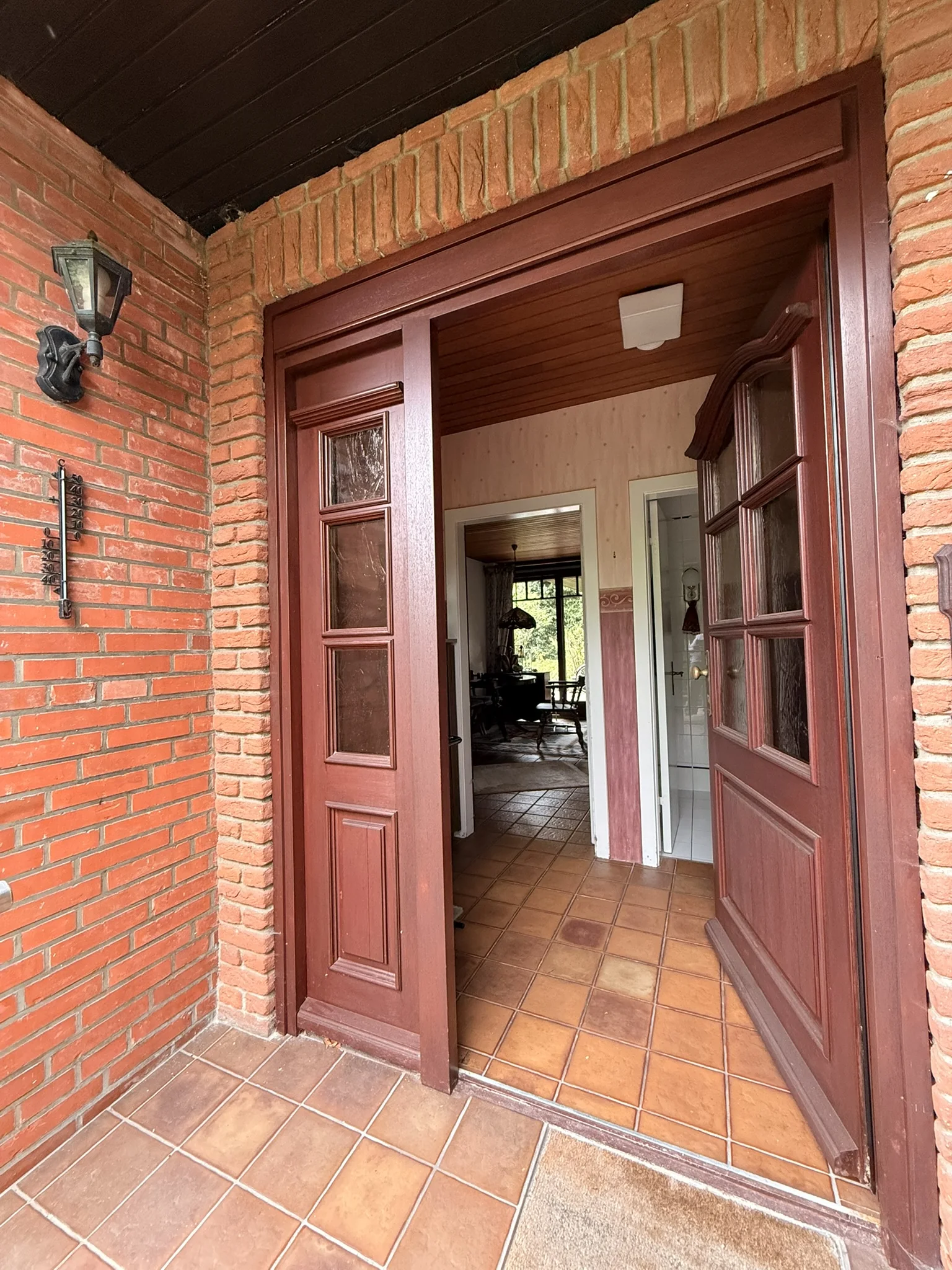 Bungalow in Hamburg-Marmstorf – Eingangsbereich des Bungalows