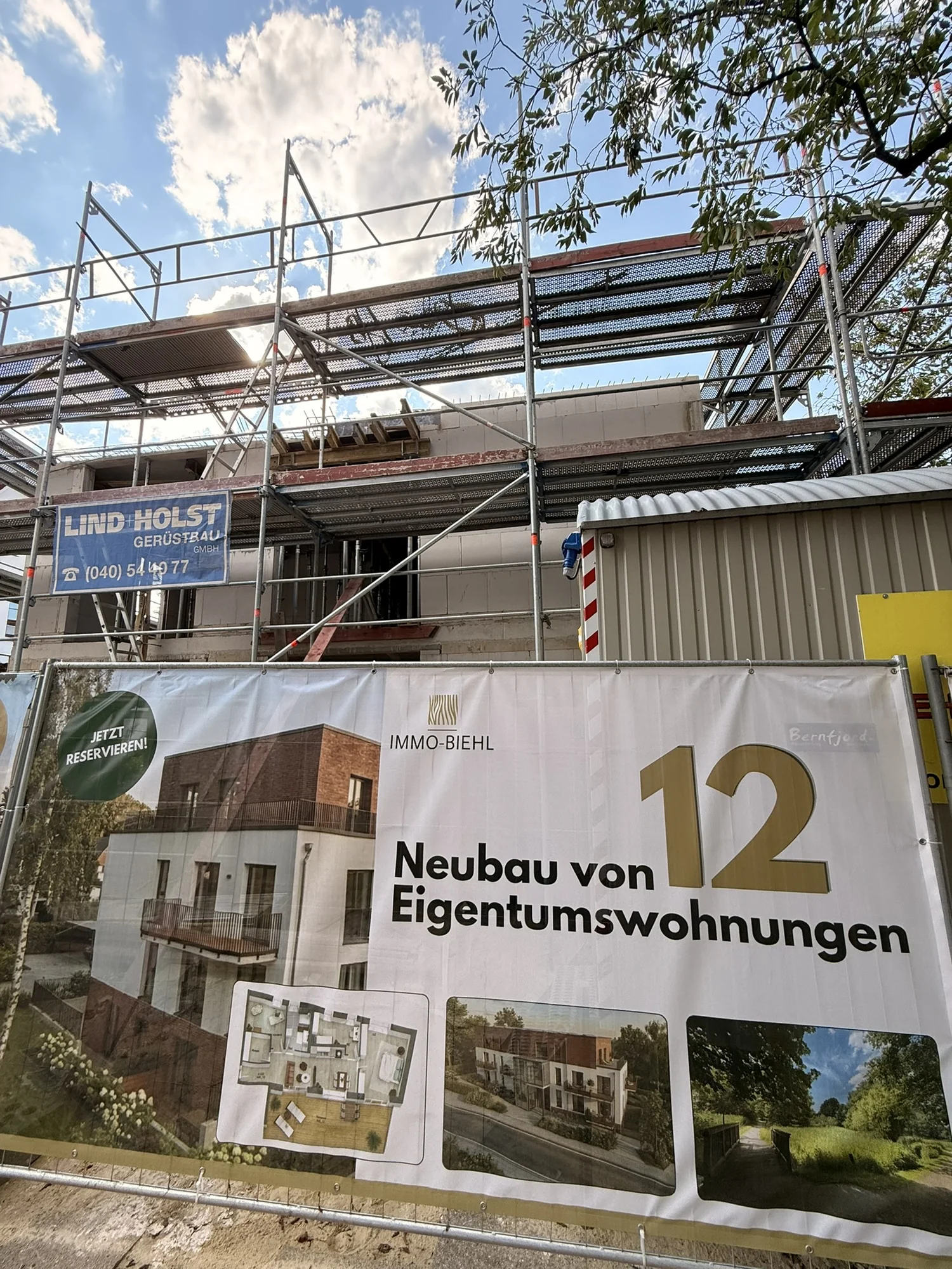 Baufortschritt Moorlage 1 – Aufnahme 22