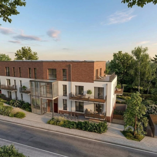 Haus ohne Terrassenüberdachung
