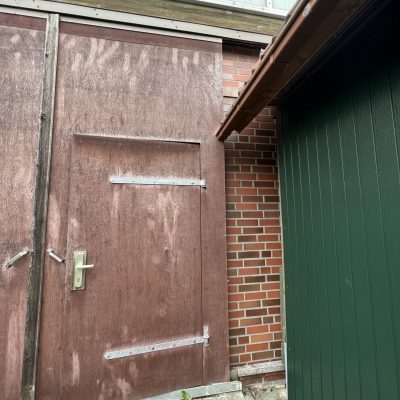 Eingang Lagerhalle