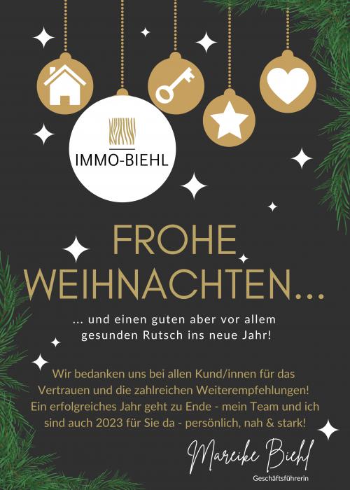 Schwarz und Gold Weihnachten Party Flyer